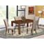 L'ensemble de table de cuisine 5 pièces pour 4 personnes comprend une table de salle à manger rectangulaire en bois rustique et 4 chaises Parson en tissu de lin brun clair clair, 36 x 60 pouces, naturel-817943163-873062868