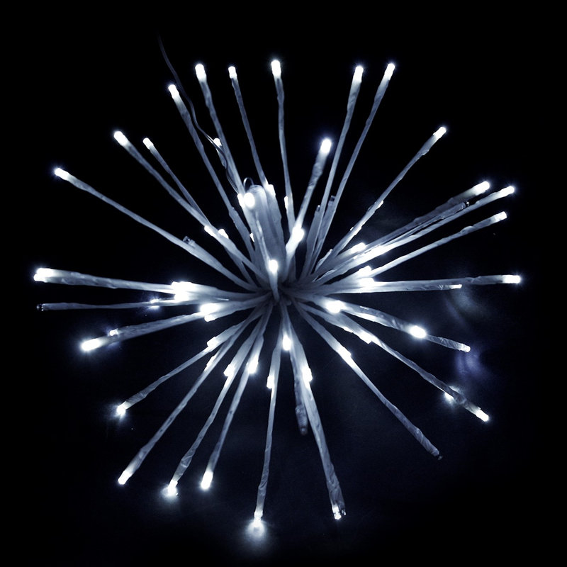 60 lanternes à DEL, Blanc pur, 60 lumières