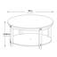 Table basse à 4 pieds avec rangement-1796850517