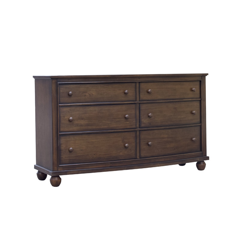 Tyntesfield Solid Wood 66 " W 6 - Drawer Dresser