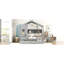 Lit double pleine grandeur avec 2 tiroirs et tablette de rangement-1836961980