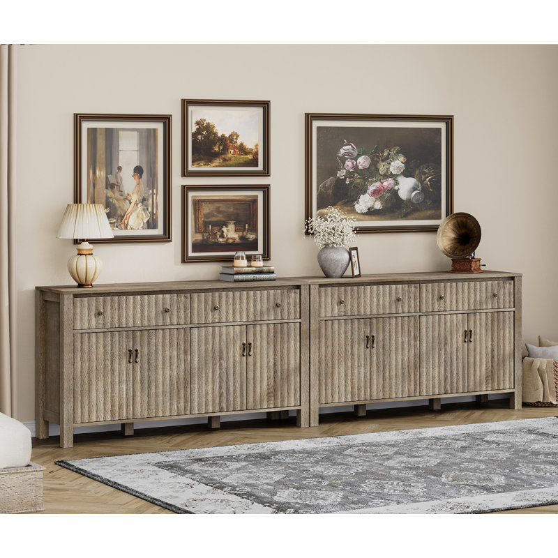 114'' W 4 - Drawer Dresser