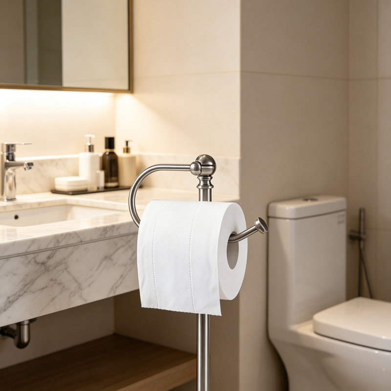 Free Standing Toilet Paper Holder