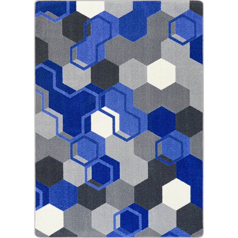 Tapis Team Up par Joy Carpets, Rectangle 3 pi 10 po x 5 pi 4 po