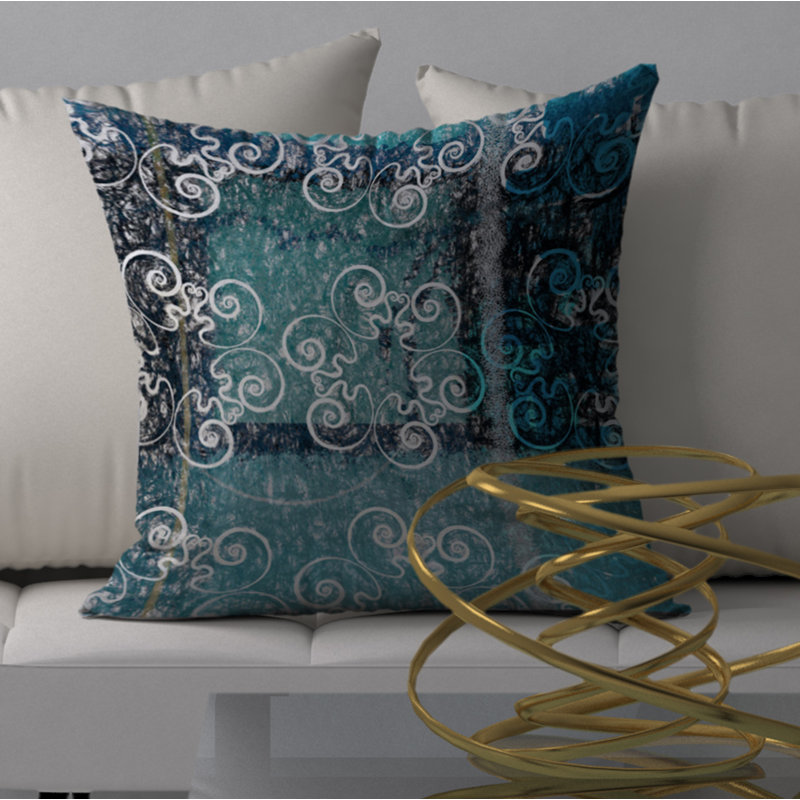 Reversible Throw Pillow, 24" x 24"