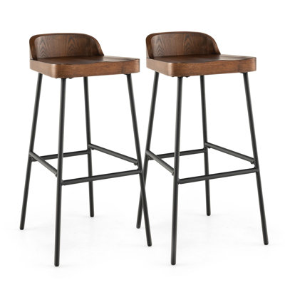 Counter Stool with Metal Frame