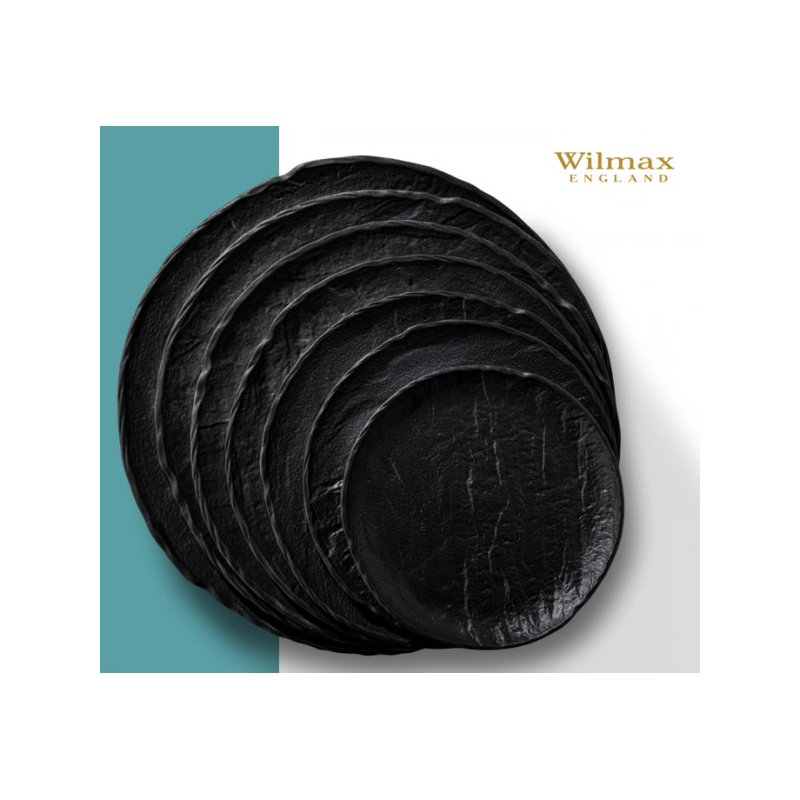Wilmax Slatestone 23cm Round 23cm Plate
