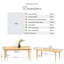 Eriksson Oak Effect Rectangular Extending Table With Arvey Oak Veneer Chairs - Responsibly Sourced-758588454