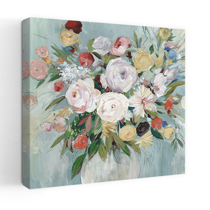 Art floral II, H 18 po x l 18 po