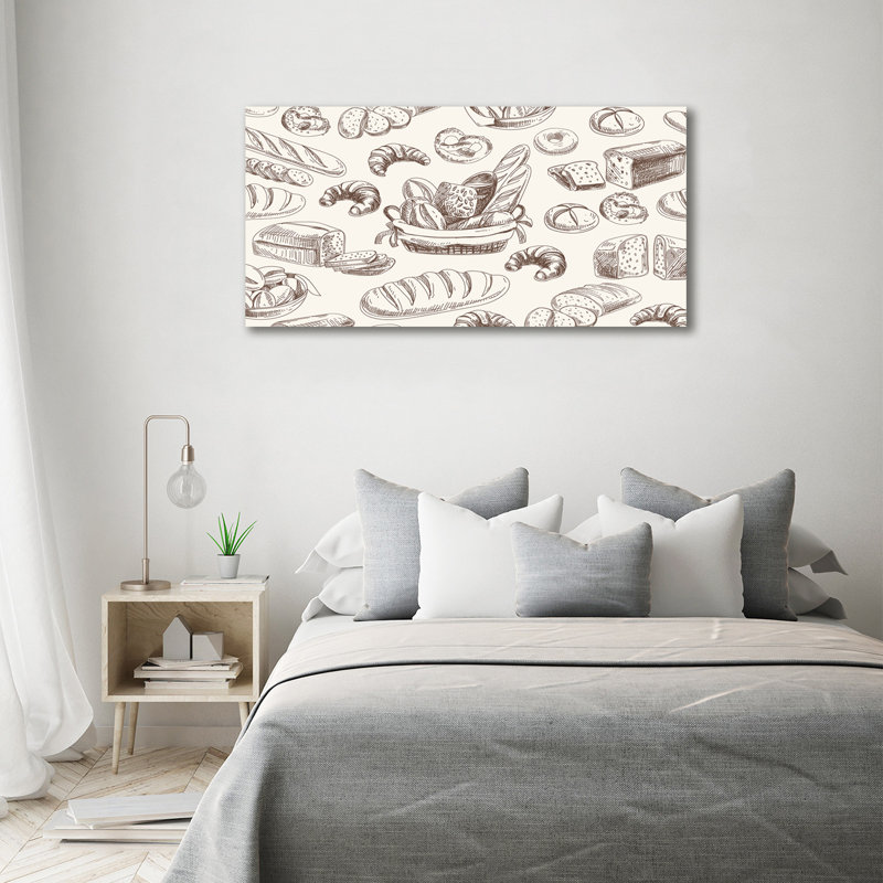 Bread - No Frame Print on Canvas
