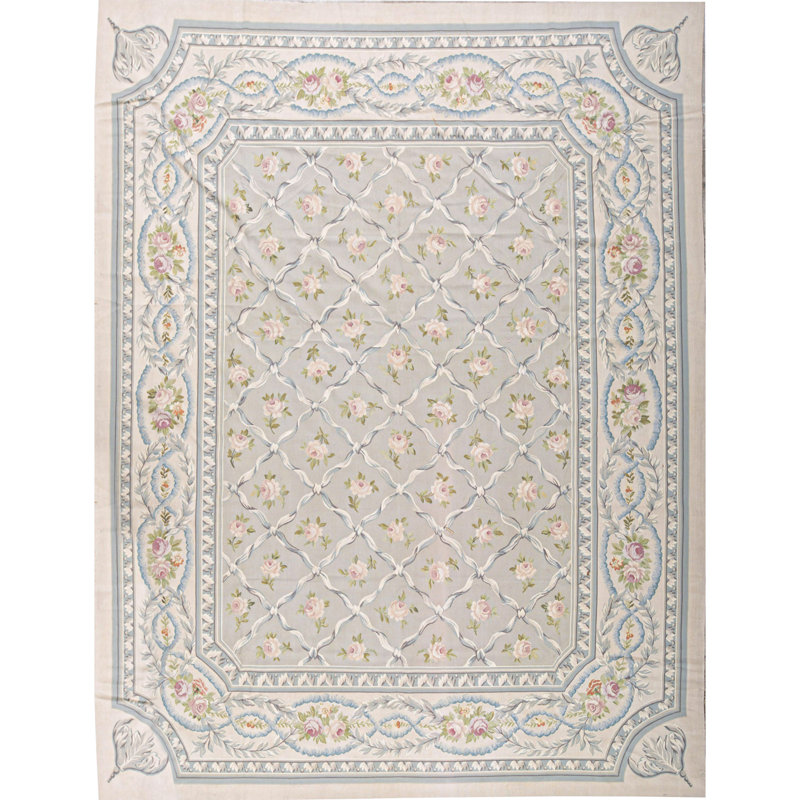 Hand Knotted Wool Oriental Area Rug