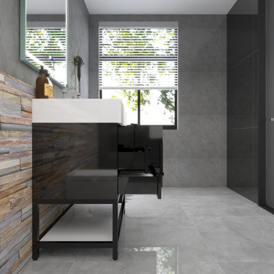 35.5'' Single Bathroom Vanity Base Only