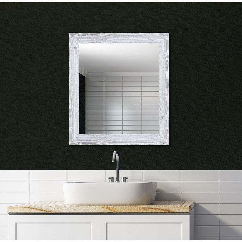 Miroir de salle de bain Chappa, 33 po x 32 po