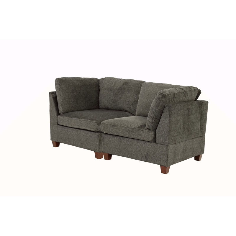 ENSEMBLE MODULAIRE - 2 pièces en gris, Gris chenille