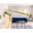 Gold Carbon Steel Single Door Barn Door Hardware Kit Standard Single