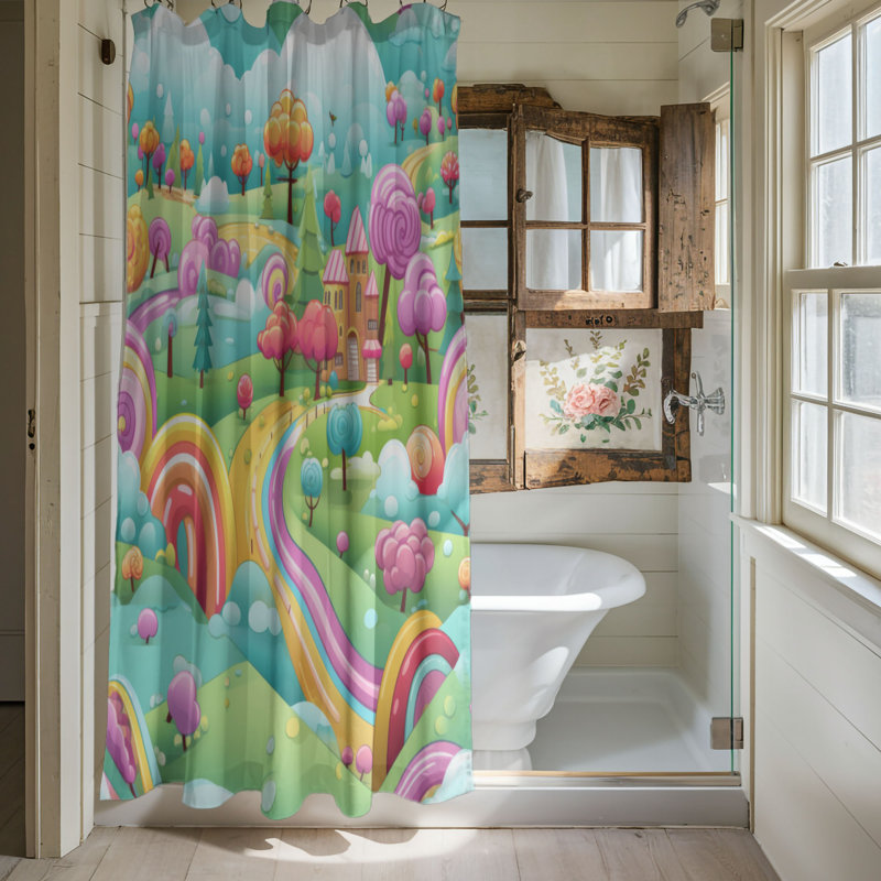 Rideau de douche Sweet Escape - Premium, H 74 po x l 71 po