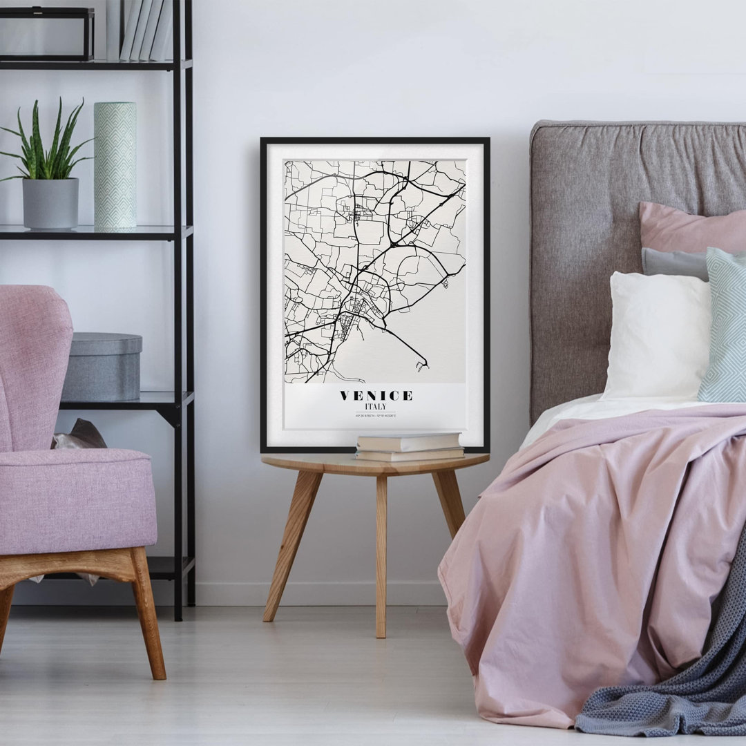 Poster Venice Map