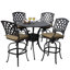 Ensembles repas hauteur bar pour patio