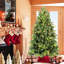 Arbre de Noël de 5 pi de hauteur, 756 pointes Pe +, arbre de Noël d'apparence naturelle, branches articulées pour un assemblage facile, support en métal robuste avec structure pleine et naturelle, installation rapide,