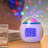 Projection Light Clock Backlight Snooze Function Sky Projector Digital Alarm with Music Thermometer Calendar