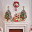 2Pcs Lighted Artificial Christmas Tree-2100335760