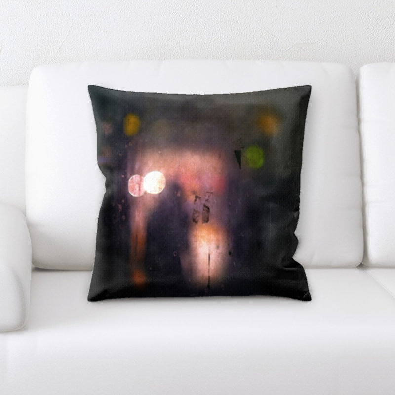 Microsuede Throw Pillow