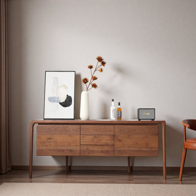 Armoire décorative minimaliste de conception nordique