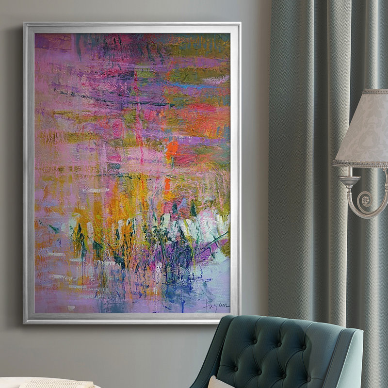 " Twilight Resting ", 42.5" H x 30.5" W x 1" D, Silver