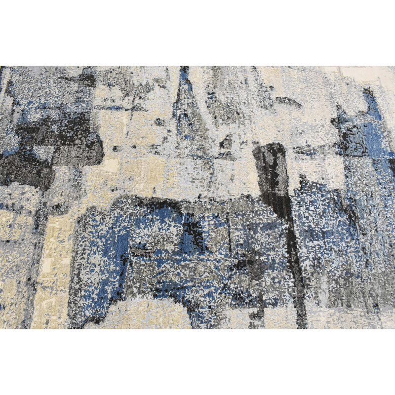Abstract Area Rug, Rectangle 8' x 10'