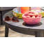 Aluminum Outdoor Coffee Table; Round
