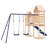 VidaXL Pine Swing Set with 2 Swing(s) , 1 Slide(s)-88463364