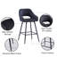 Cowles 67cm Faux Leather Upholstered Arm Bar Stool-1617576465