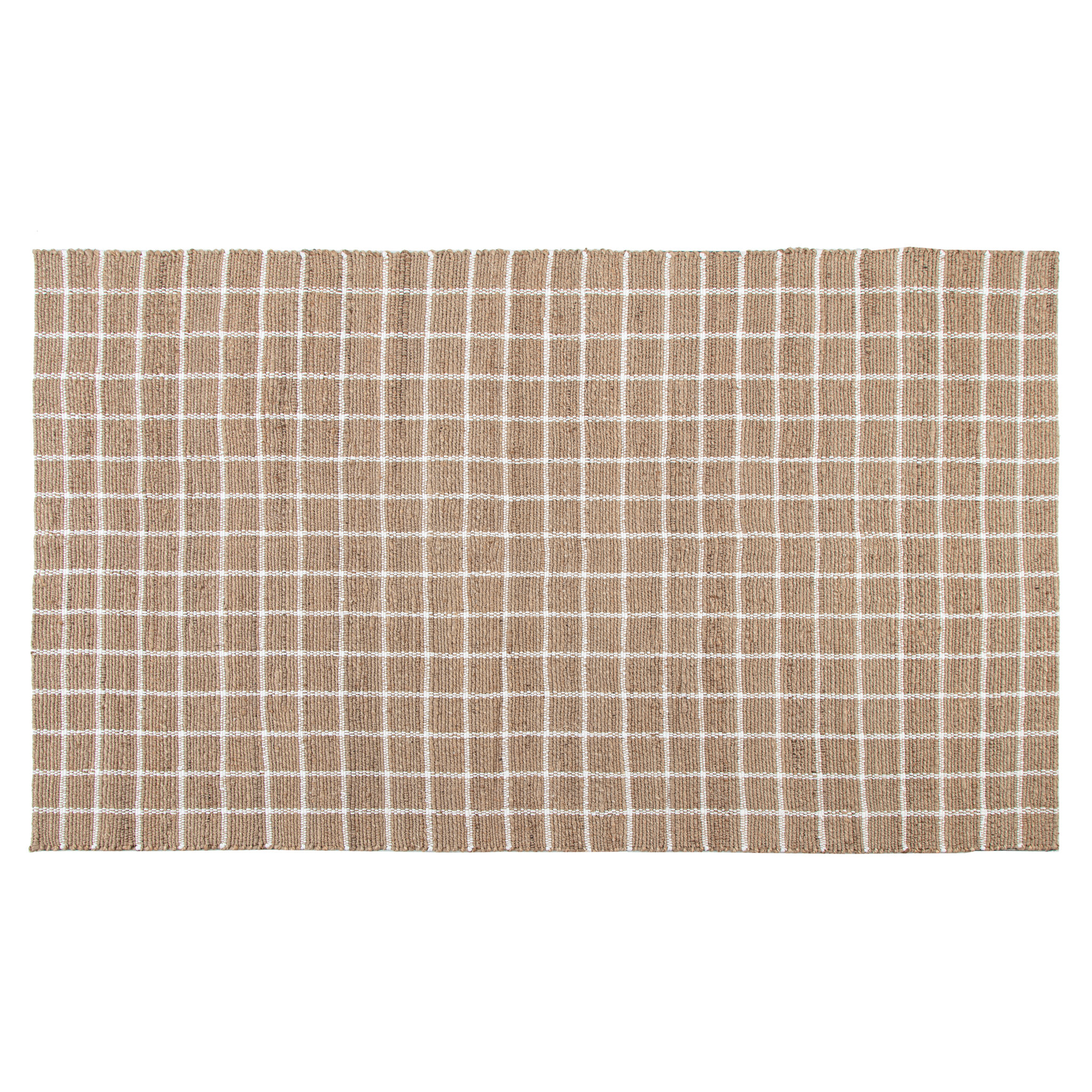 Thames Ivory/Brown with Backing Area Rugs