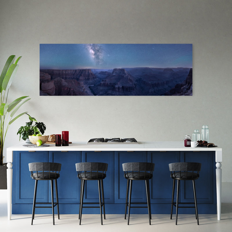 Grand Canyon Cosmic Night by Willa Wei - Wrapped Canvas Panoramic Print, 50.8 cm H x 152.4 cm W