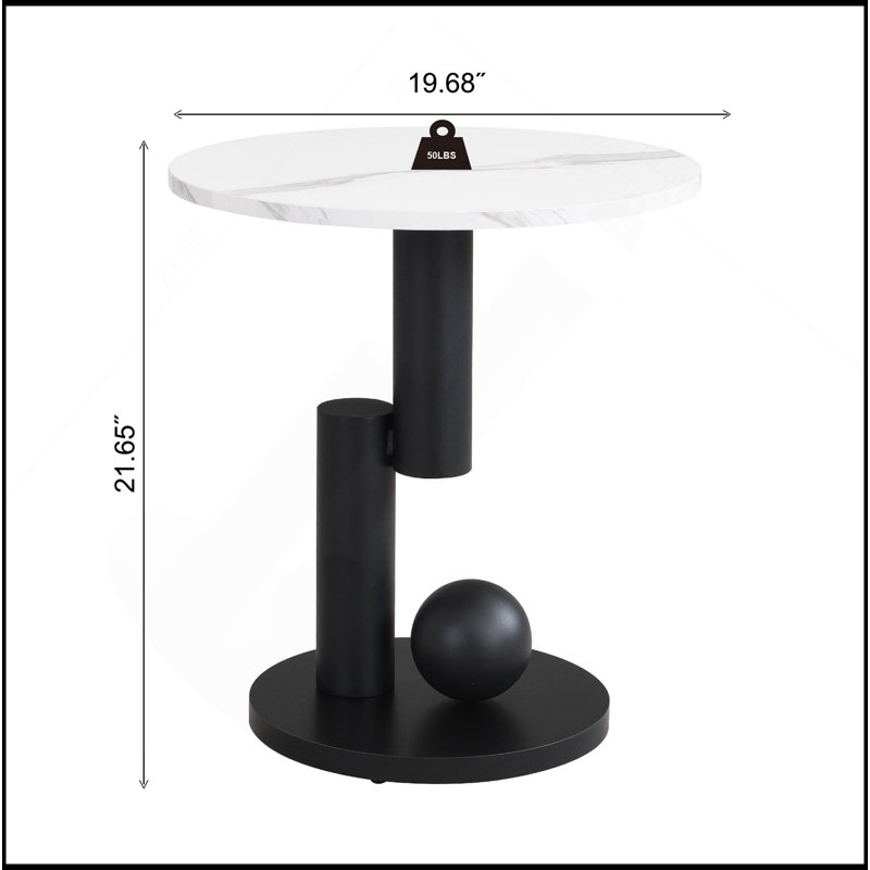 Ensemble de 2 tables de bout Modern Modern