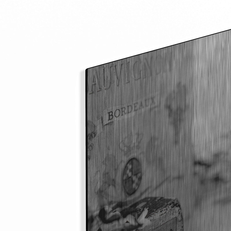 «White Wine» par Alan Blaustein - impression sans cadre sur métal, H 24 po x l 24 po x P 0,13 po