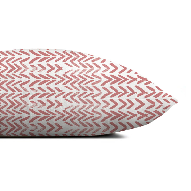 Housse de coussin et insert 6 carrés , 20 po x 20 po, Rose