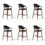 Chaise d'appoint noire (dossier de 6)-784721583
