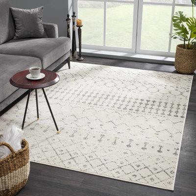 Tapis gris Aleiyah