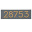 Plaque d’adresse murale sur 1 ligne flottante-41299922-41303794-41299680