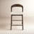 Celestia Upholstered Solid Wood Counter Stool-523812703