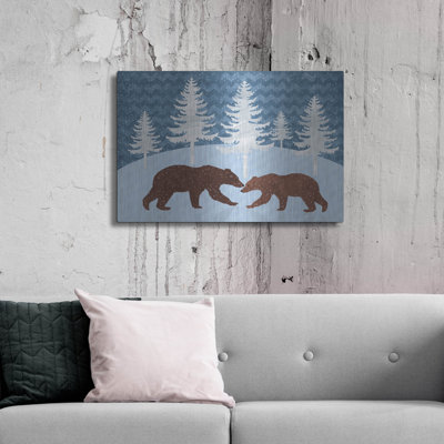 'Bear' by Erin Clark Metal Wall Art