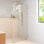 Solaris 40 in. x 78 in. Fully Frameless Radius Single Fixed Shower Panel