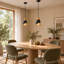 1 - Suspension conique en métal léger avec texture de bois-267659235