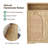 Rattan Storage Cabinet With 3 Drawers-1421115244