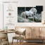 Cheval blanc bord de mer-107947934
