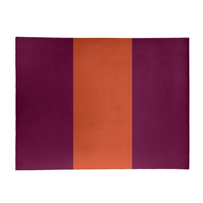 Tapis rose/orange