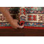 Tapis oriental géométrique Kazak 3 x 4