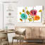 Harnek Trio moderne de fleurs I-108160344