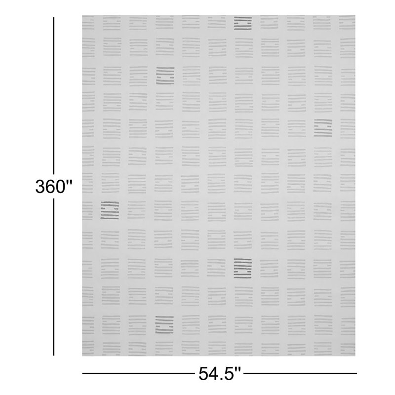 Schumacher x Caroline Z Hurley Tiasquam Wallpaper, Charcoal